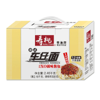 寿桃(sautao) 港式车仔面V81050M12盒装XO酱(180g+25g)*12*1
