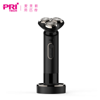 匹奇(Pritech)T8 剃须刀电动全身水洗充插两用式男士刮胡刀三刀头电动剃须刀