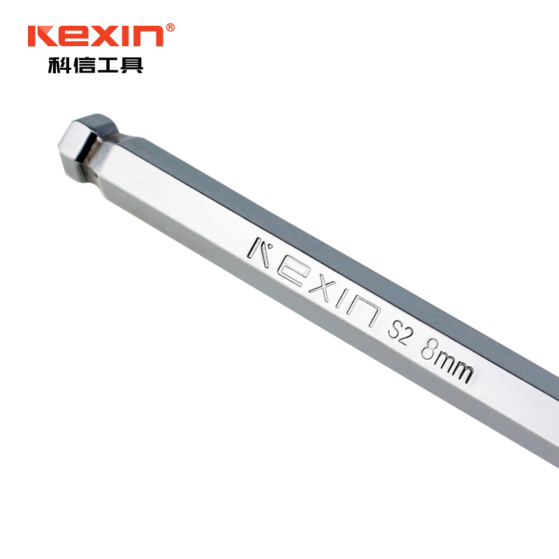 科信（kexin）9件套镜面球头特长内六角扳手 内六角螺丝刀扳手 KX3690