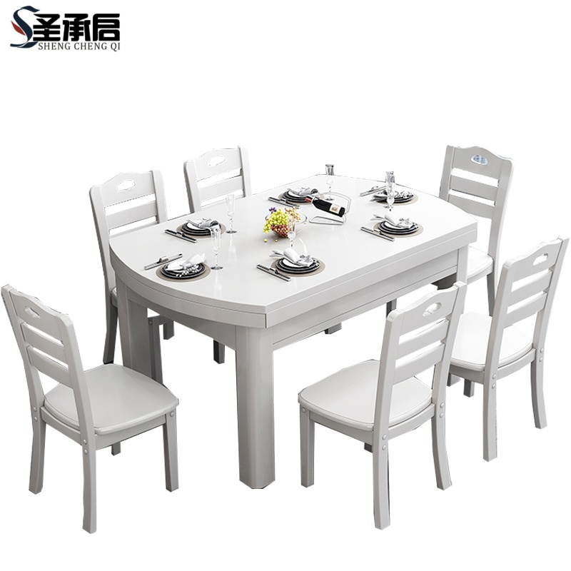 圣承启组合餐桌1.2m张高清大图