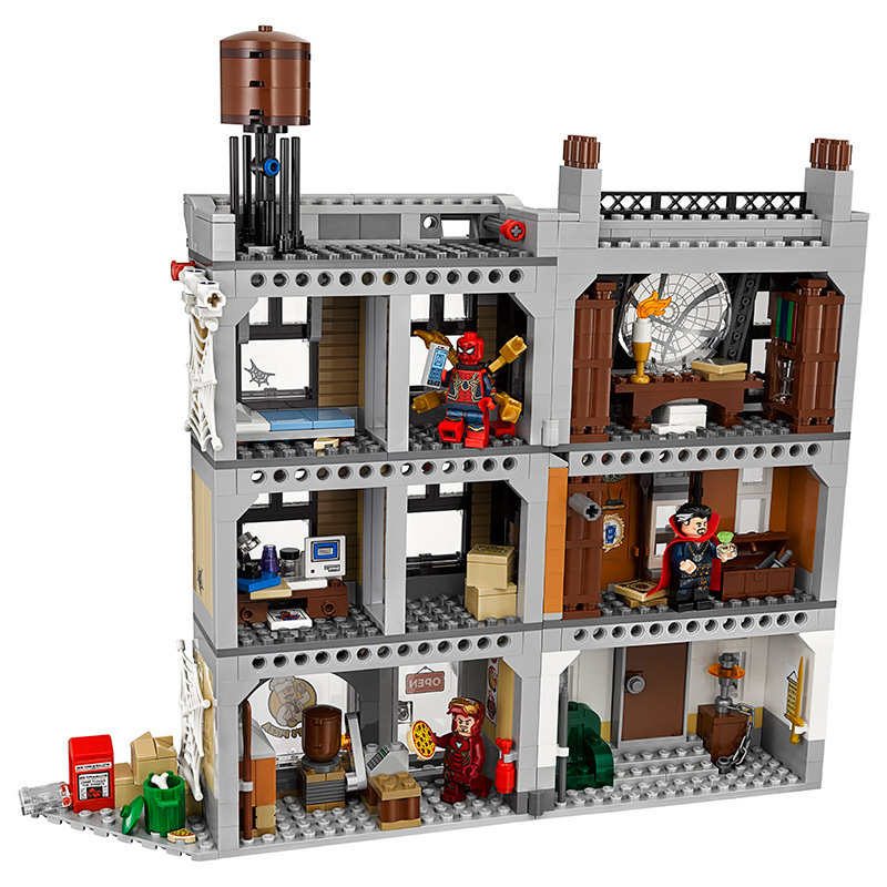 LEGO乐高 Super Heroes超级英雄系列 奇异博士至圣所大对决76108 积木玩具高清大图