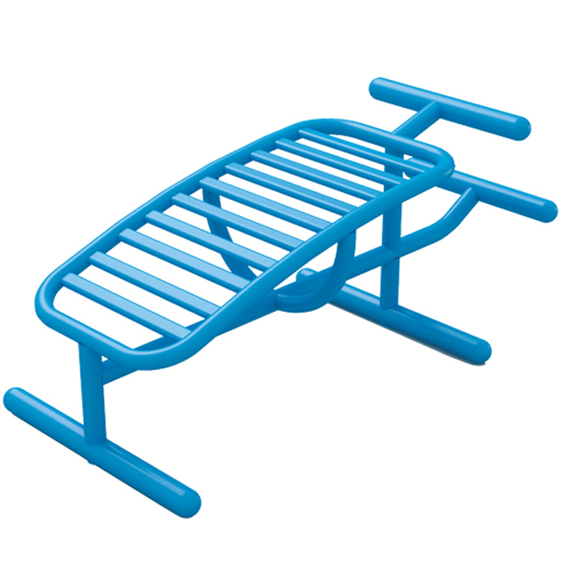 单人腹肌板仰卧起坐架健身路径公园广场小区户外室外运动设施器材视频