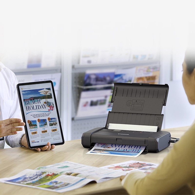 佳能canontr150手提便携式打印机学生家用小型办公迷你移动无线直连