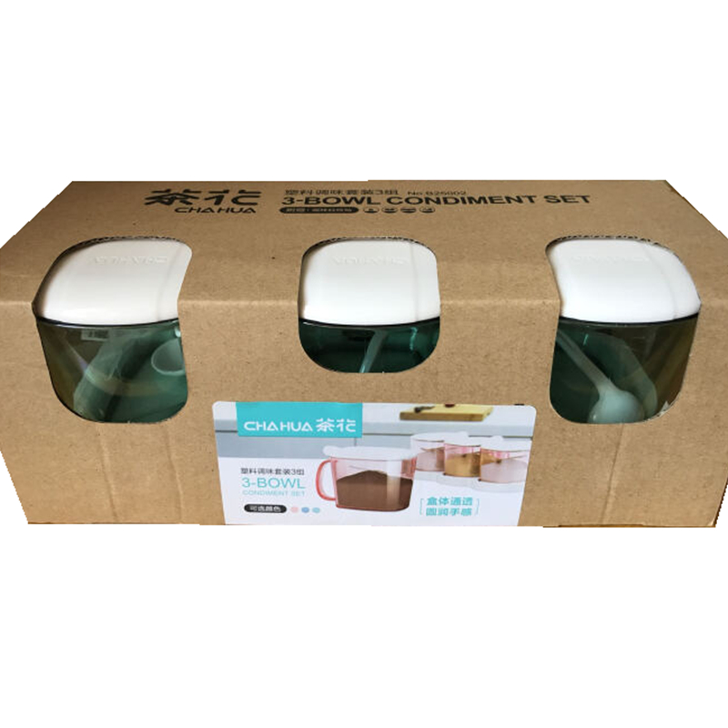 茶花塑料调味套装1组/个高清大图