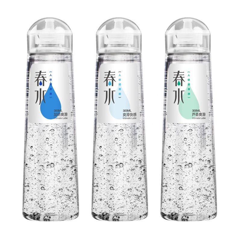 春水女性加倍爽滑水溶性人体润滑液300ML男女共用后庭肛性冷淡阴道干涩润滑剂夫妻房事润滑油情侣系列情趣成人性用品高清大图