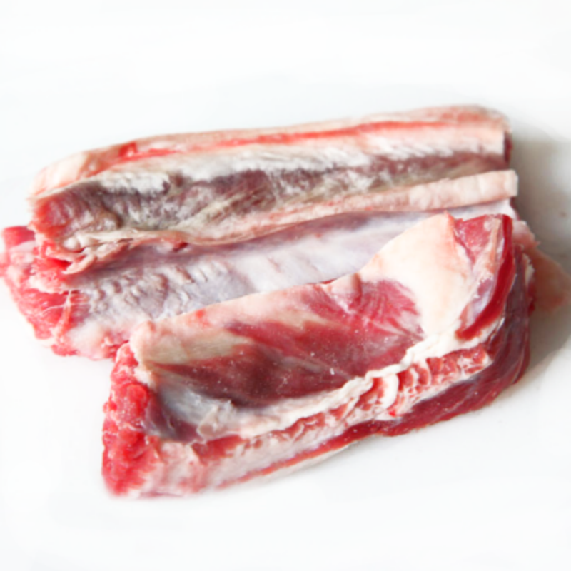 六盘生龙 宁夏固原黄牛肉 冰鲜牛肉 精选农户散养 黄牛牛排骨500g/袋 顺丰空运48小时达