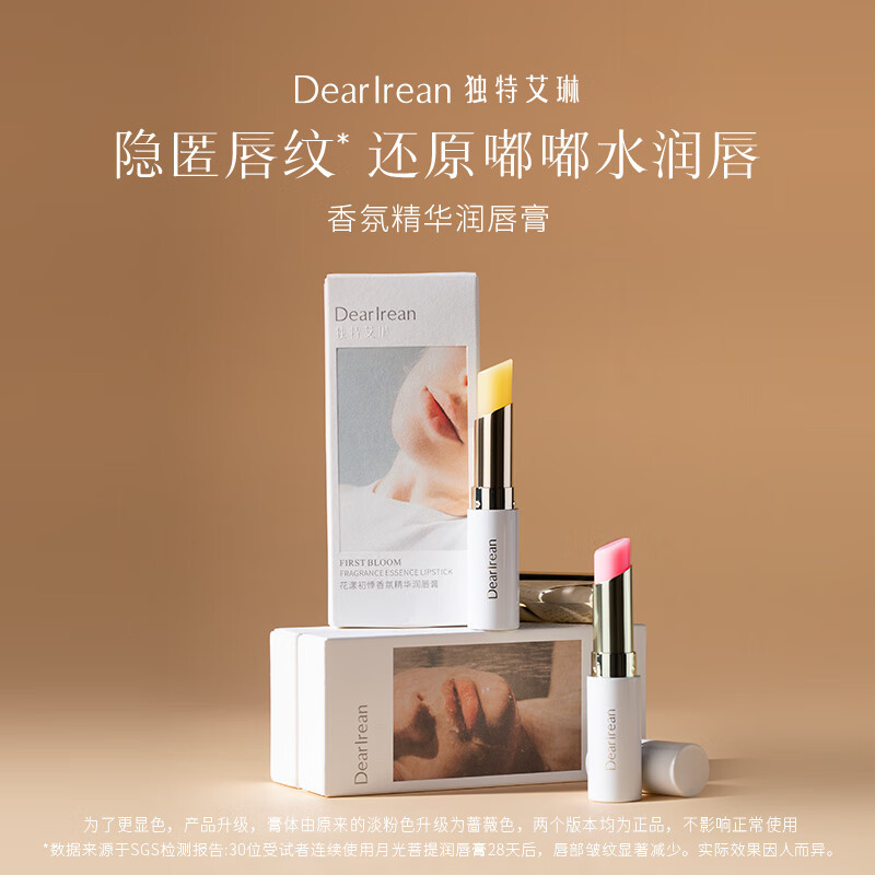独特艾琳 润唇膏-(变色款) -月光葡提 3g 补水 保湿滋润 唇膜淡化唇纹 立体美唇 变色 6926603232850高清大图
