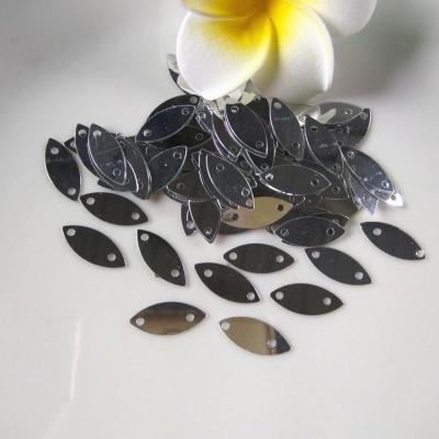 目片银色11包1500个615mm目片马眼亮片路亚珠片615mm目片手缝片diy