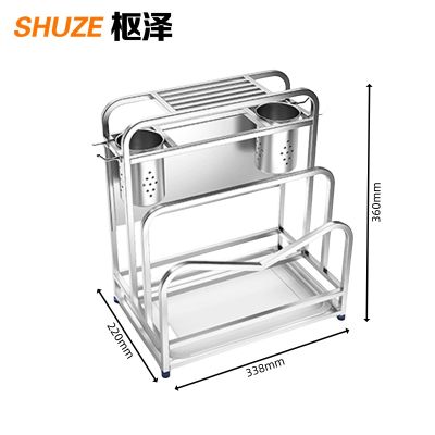 枢泽 刀座置物架 338*220*360mm 个
