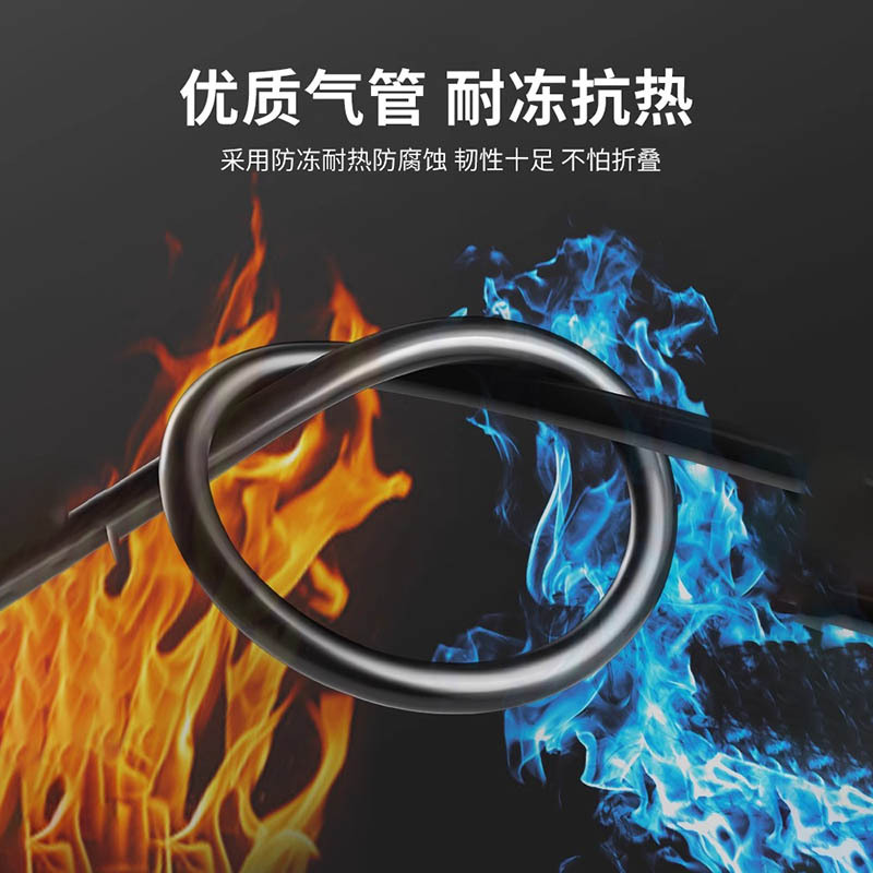 自行车打气用具气筒电动电瓶车家用摩托车充气高压便携充气筒长款带表[160PSI 送气嘴针]