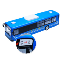 双鹰doubleeagle 儿童遥控巴士仿真公交车校巴模型 可充电玩具遥控车 一键开门 E635-001(颜色随机)