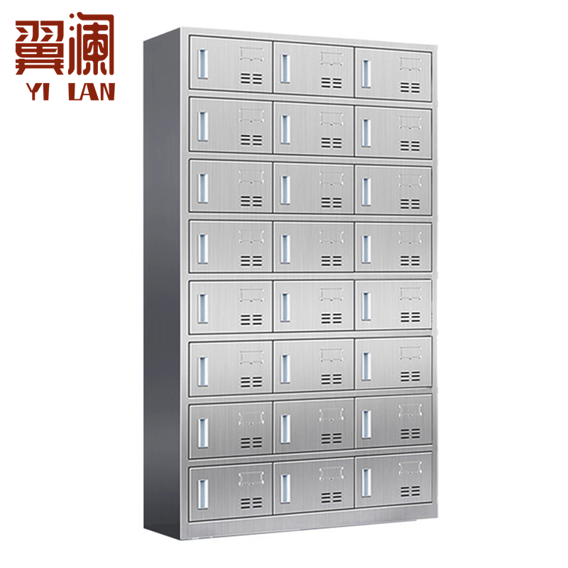 翼澜 不锈钢碗柜二十四门 台高清大图