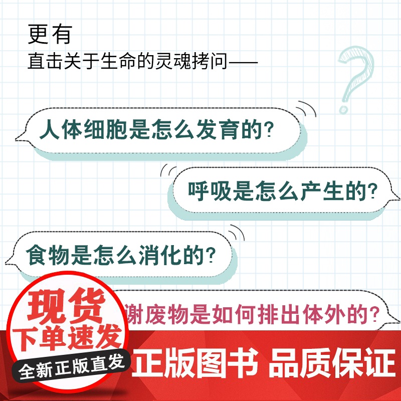 生活-漫画基础医学:读懂解剖生理学 营养圣经 只有医生知道 出版即重印 入门医学硬科普 了解生命本质 揭秘人体构高清大图