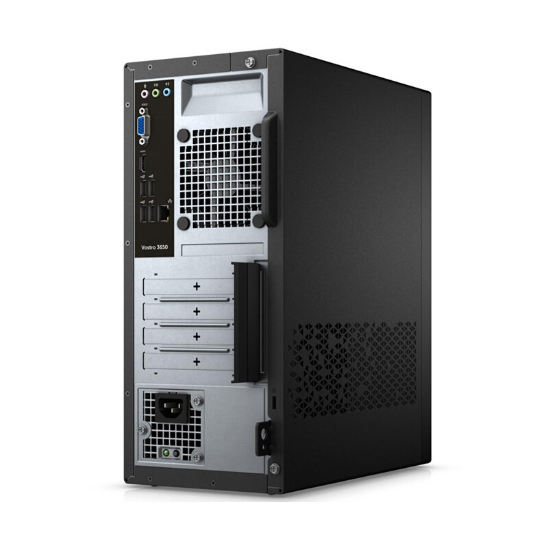 戴尔(DELL)成就3668-R19N7商用台式电脑 21.5英寸屏(I7-7700 8G 1T 刻录 WiFi 蓝牙)