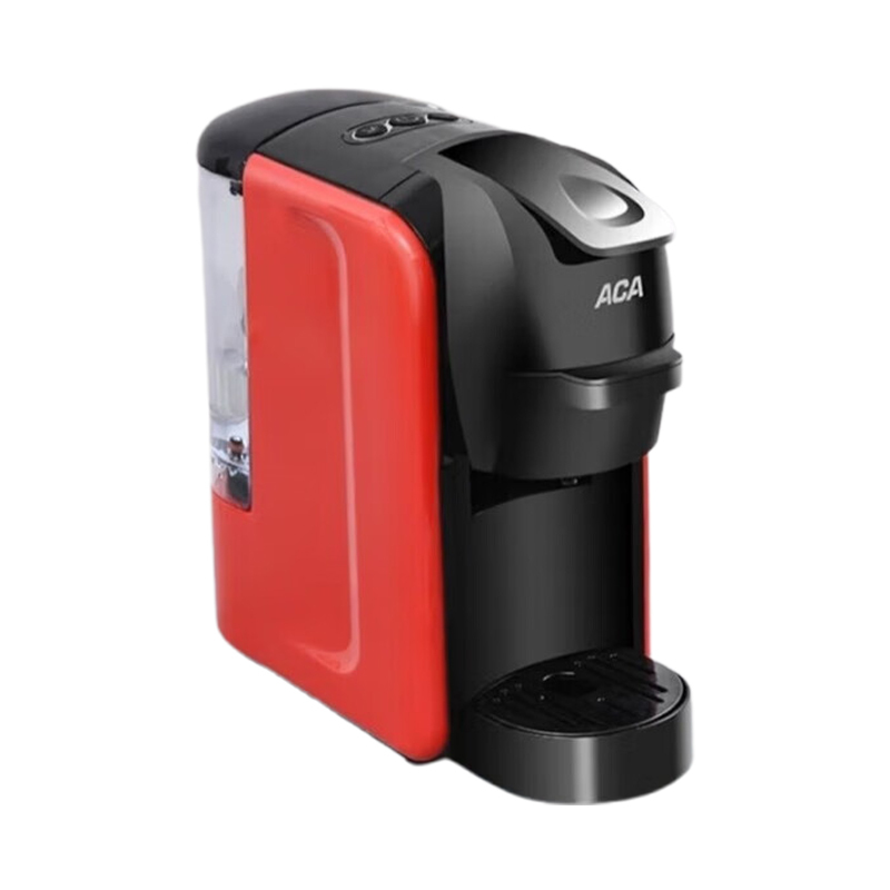 ACA咖啡机0.6L多功能蒸汽现磨浓缩滴漏式ADM-KF01