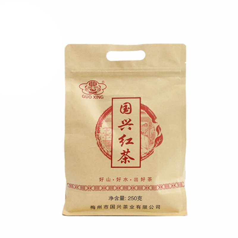 国兴茶业 250克 牛皮纸袋装 国兴红茶