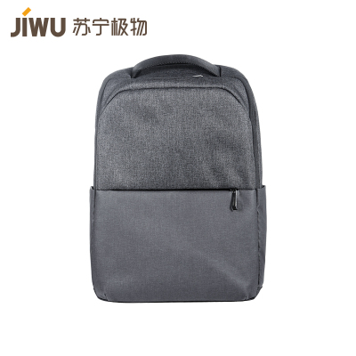苏宁极物 简约都市双肩背包旅行包 学生休闲书包简约时尚电脑包