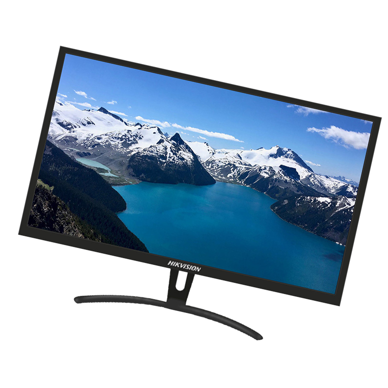 海 康 威 视 监 控 专 用 监 视 器 22英寸液 晶 高清监 视 器 含网 络 水 晶 头