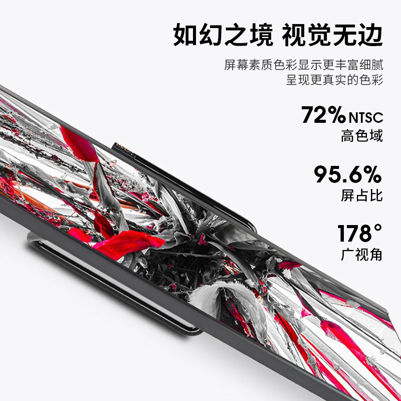 联想(Lenovo)AIO520C-22 致美一体机台式电脑 (R5-3500U 8G 256G WIFI 21.5英寸 黑色) 高色域 商务办公学习个人家用企业采购致美一体机电脑