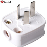公牛(BULL)国标GNT-10 10A三极插头 10A 250V
