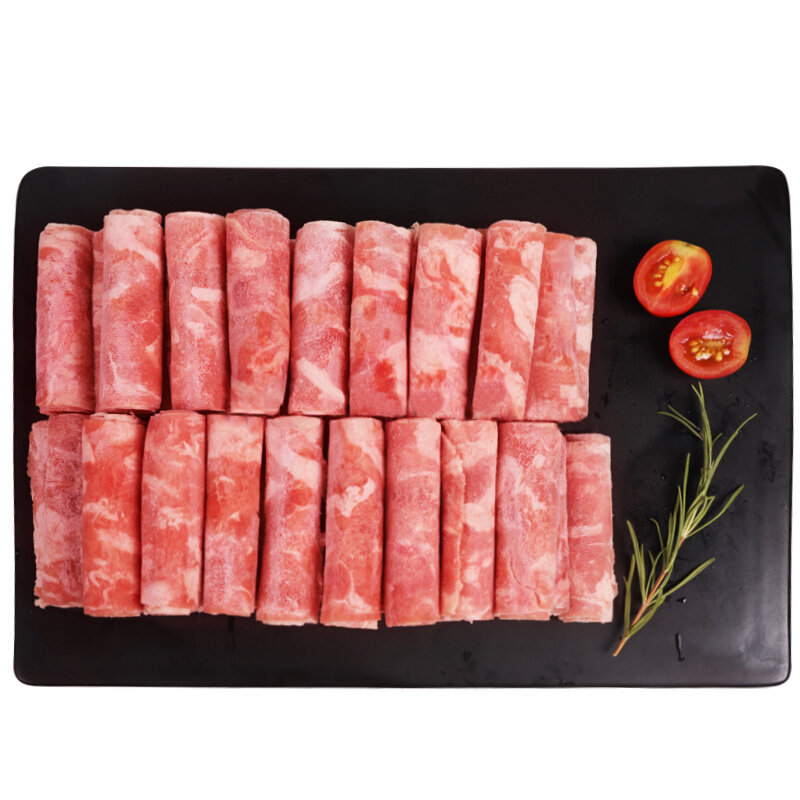 科尔沁 速冻牛肉 精选牛肉片 肥牛卷 国产 内蒙古牛肉 袋装 可炒可涮 260g
