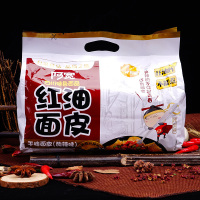 阿宽红油面皮 4连包420g*1提非油炸方便面 白家食品四川特产