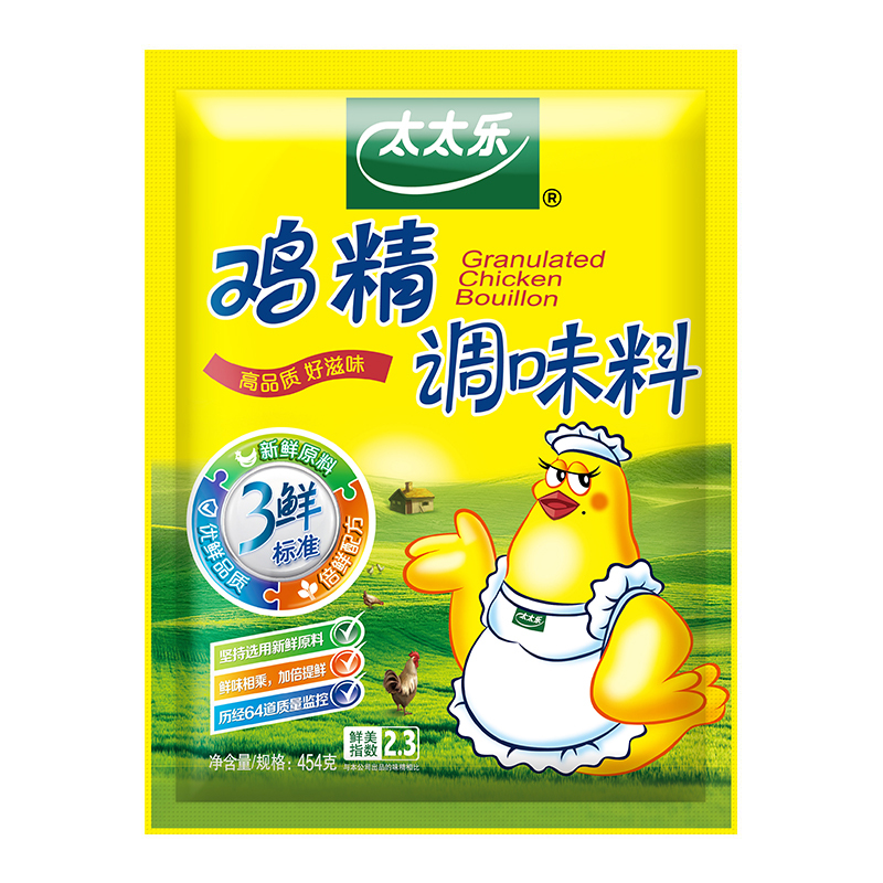 太太乐三鲜鸡精454g家庭厨房调味料