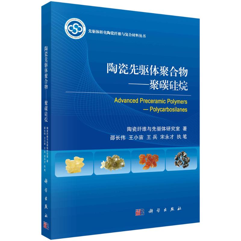 陶瓷先驱体聚合物--聚碳硅烷/先驱体转化陶瓷纤维与复合材料丛书