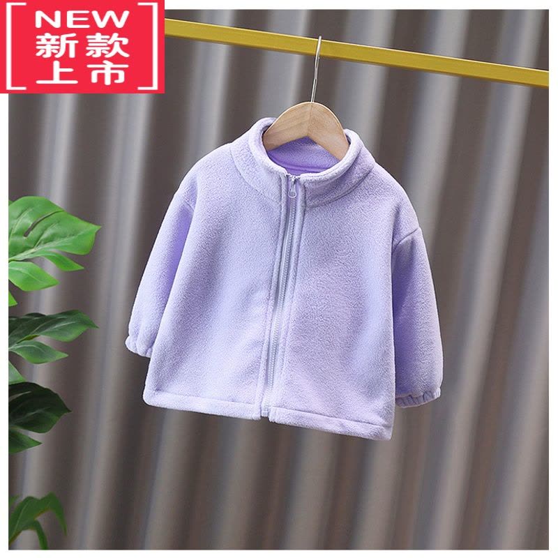 可莉允女童外套秋冬款2022新款女宝宝冬装儿童三合一夹棉加厚加绒冲锋衣棉服图片