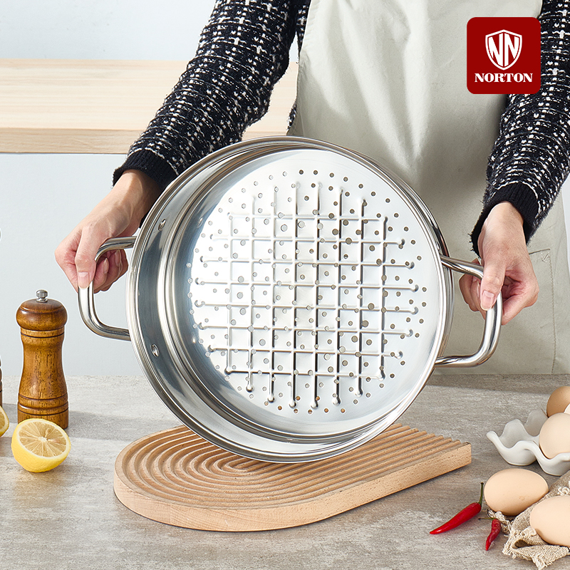 诺顿NORTON 纳斯多功能蒸锅30CM 2ZNS030高清大图