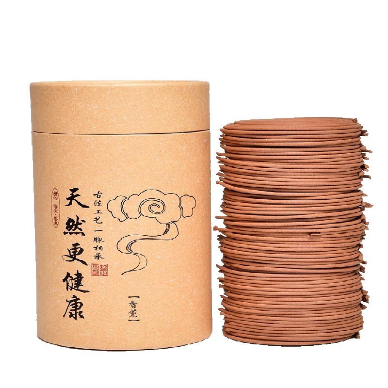 天然檀香熏香家用室内盘香沉香房间持久熏香艾草驱蚊厕所除臭香薰