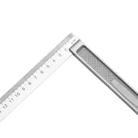 高精度不锈钢三角尺木工直角尺45°角尺 200mm