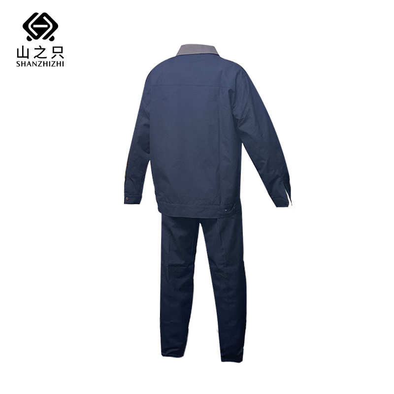 山之只 夹克春秋防护工作服 XXXXL码 套高清大图