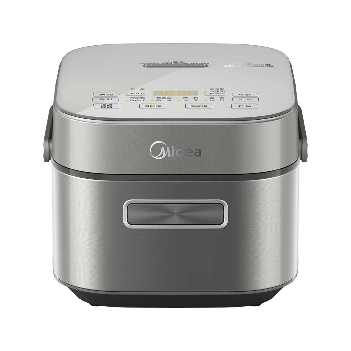 美的(Midea)纯钛低糖电饭煲电饭锅家用赤炎炭火电磁IH双热源加热电饭煲 CFB3066T ZH