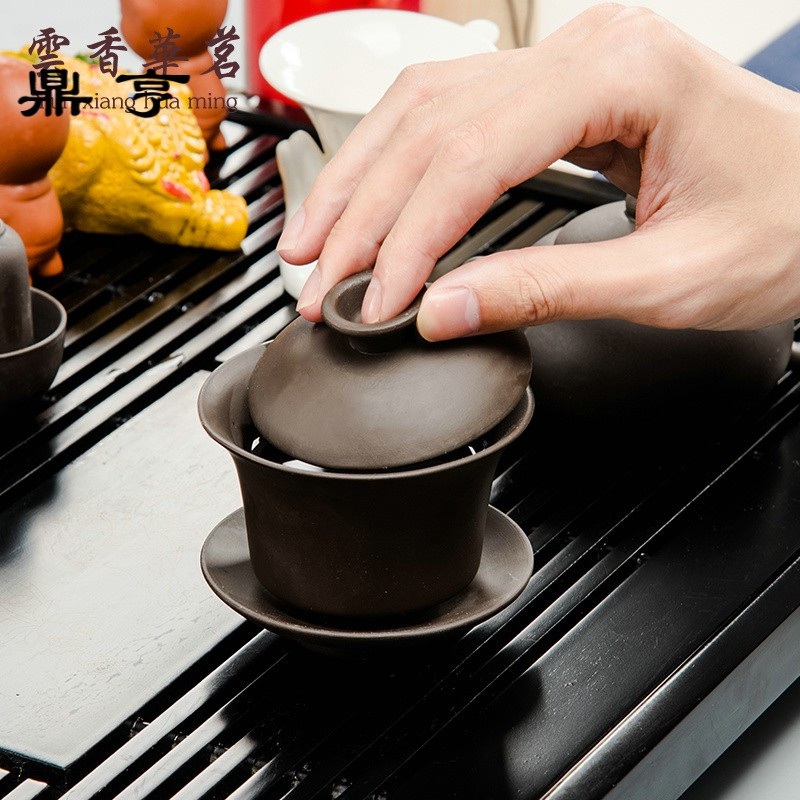 鼎亨飘逸杯玻璃泡茶壶 茶具套装个人冲茶杯过滤沏茶器玲珑杯可拆