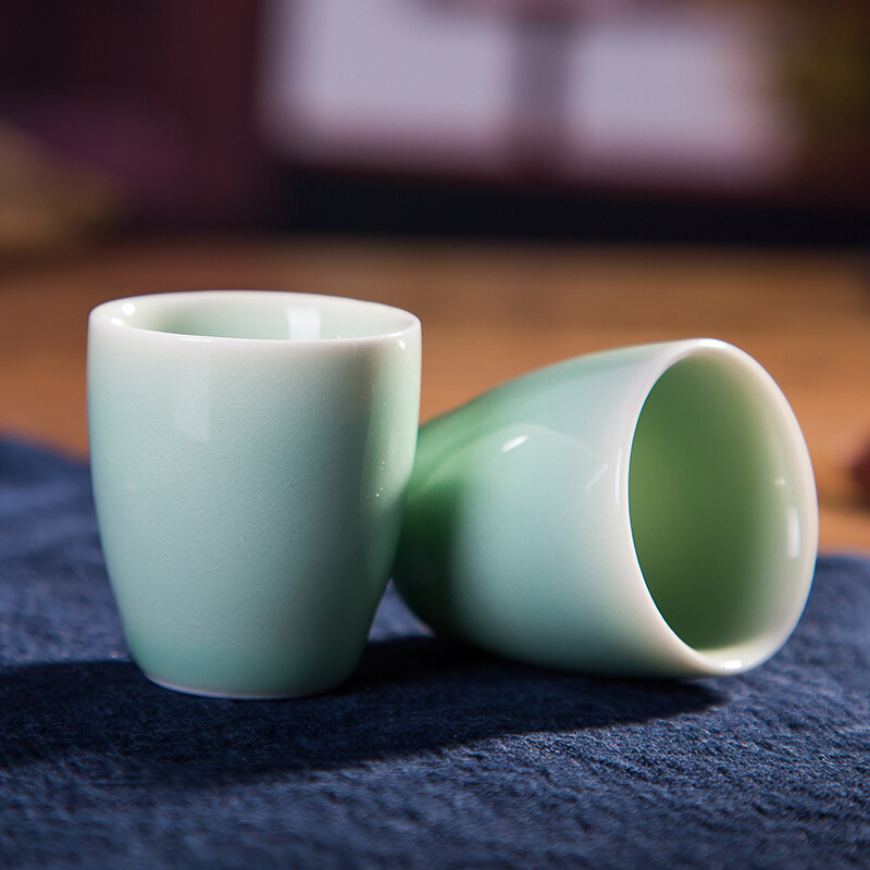 景德镇陶瓷白酒酒具套装家用青瓷酒具酒杯