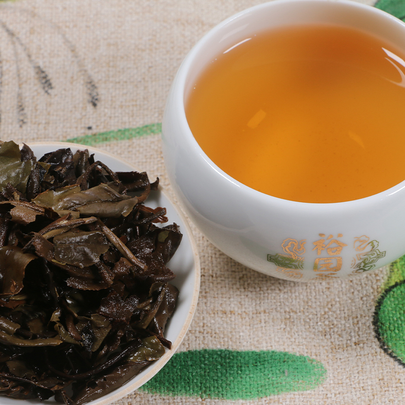 裕园茶业 茶叶 福鼎白茶 贡眉 小片茶 礼盒装 105g 可批量定制