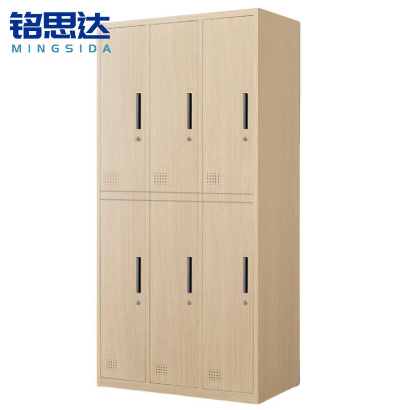 铭思达更衣柜六门台高清大图