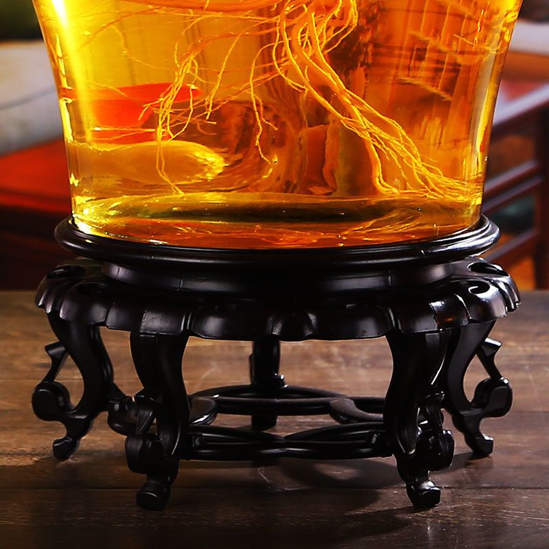 玻璃泡酒瓶5斤10斤无铅家用泡酒瓶带龙头密封泡酒坛酿泡酒罐酒壶