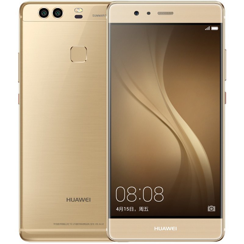 华为 P9 Plus (VIE-AL10) 4GB+64GB 琥珀金 全新原封 移动4G 5.5英寸 1200W像素徕卡双摄像头指纹识别技术搭载麒麟955
