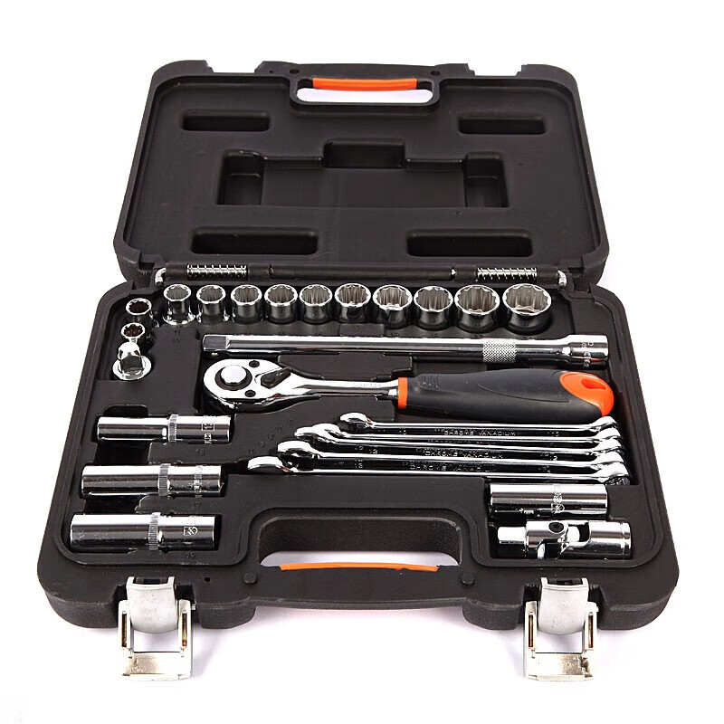 钢盾(SHEFFIELD) S010025 25件套12.5mm系列综合组套[家用]高清大图