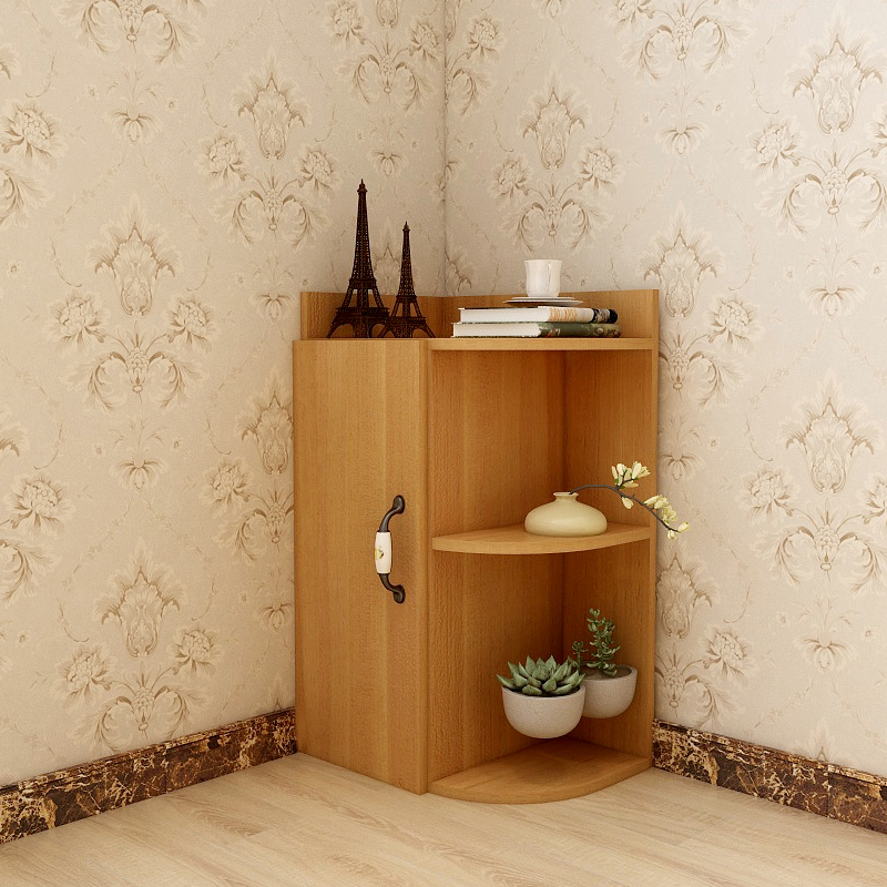 寻木匠卧室小转角柜客厅角落沙发实木边角柜拐角多功能三角墙角美式角