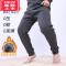可莉允胖童保暖裤秋裤儿童胖孩子中大童胖童装男童加肥加大冬季加厚睡裤
