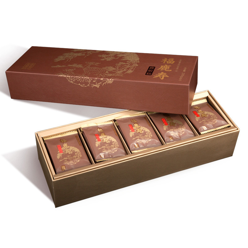 东阿阿胶 福鹿寿鹿胶糕200g(5g*40块) 即食鹿胶糕 礼盒装阿胶糕