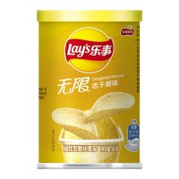 40g乐事无限忠于原味(罐装)*10罐小桶装解压零食大礼包