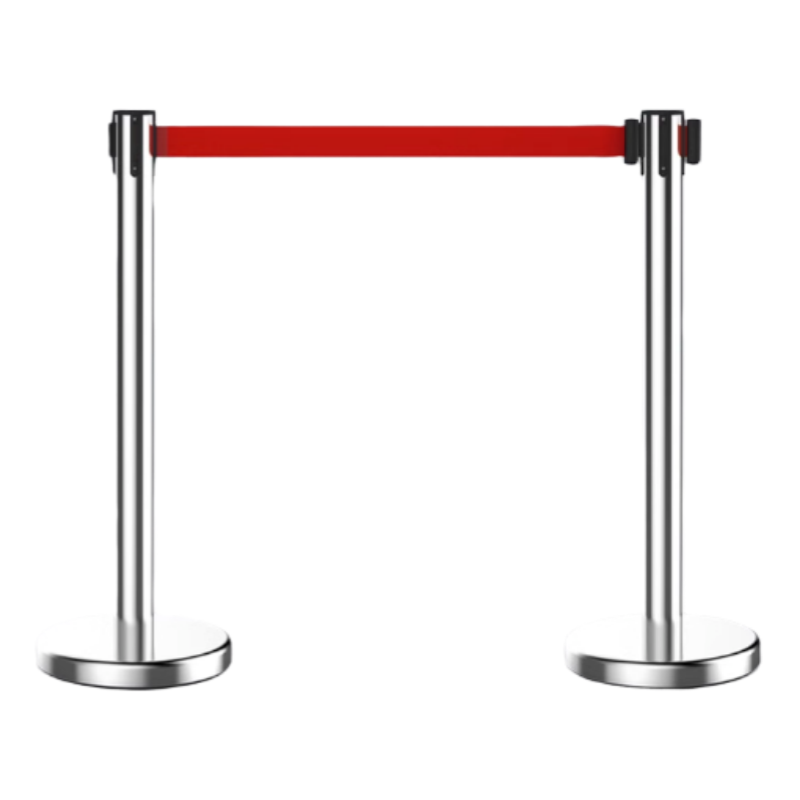 联岚不锈钢安全伸缩隔离带栏杆警示柱/米高清大图