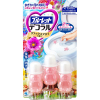 [日本进口]小林制药BLUELET 马桶开花马桶清洁凝胶 自然花香型 芳香除臭 22.5g