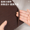 得力22215 可插笔绑带皮面本 记事本工作笔记本子文具办公用品 6张棕色