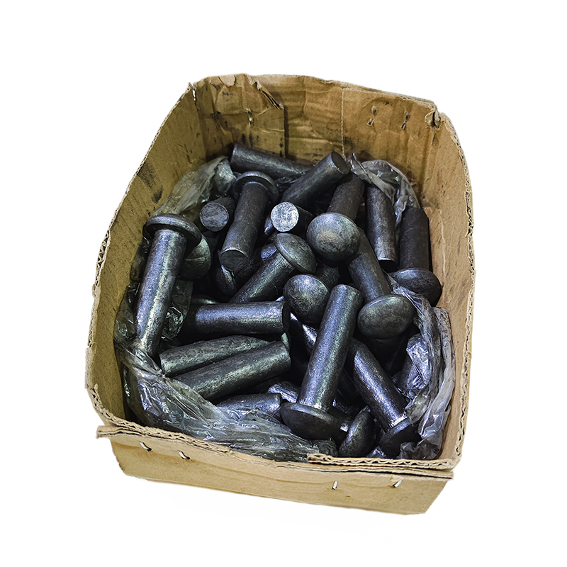 炯毅 半圆头实心铆钉圆帽实心铆钉敲击式柳丁铜卯钉紧固件大全 半圆头铆钉 M20*75mm 个高清大图