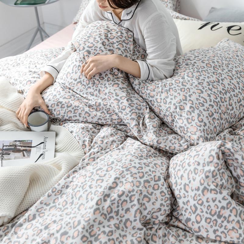 家柏饰(CORATED)四件套全棉全棉1.8m2.0米床上用品床单被套被罩简约双人床上用品高清大图